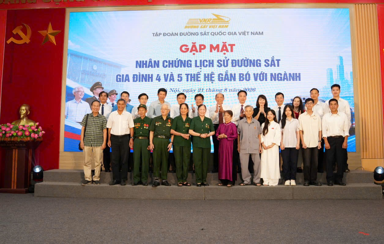 Ghi dấu lòng quả cảm, sự hy sinh, ý chí kiên cường từ những nhân chứng lịch sử đường sắt